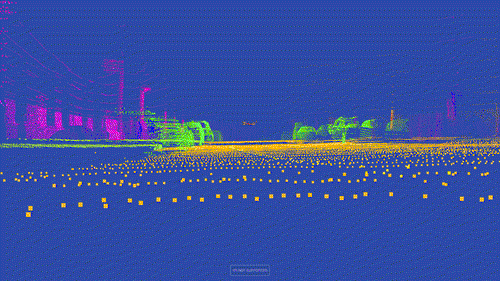 PandaSet RGB Point Cloud